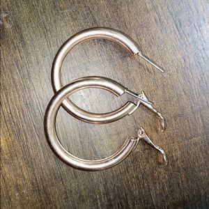 hoop earrings